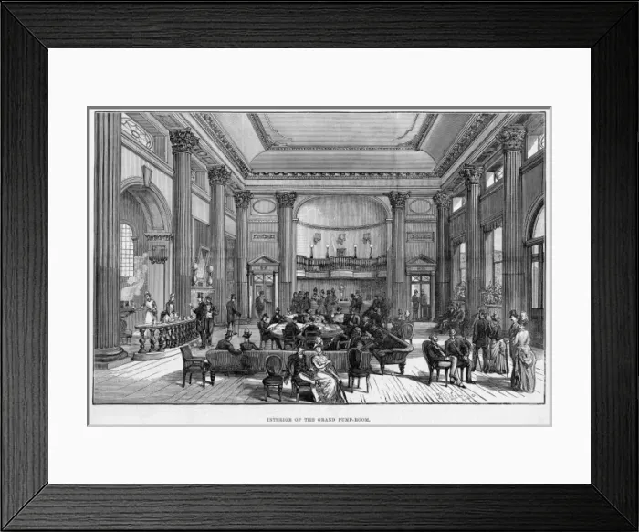 Framed Print : Bath Pump Room Framed Print : Bath Pump Room