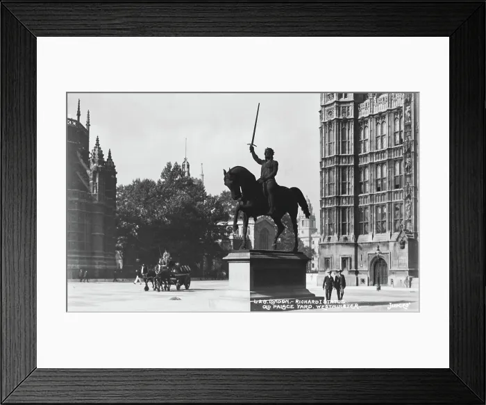 Framed Print : Richard I Statue Framed Print : Richard I Statue