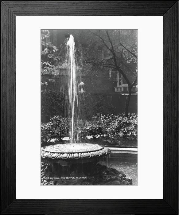 Framed Print : The Temple Fountain Framed Print : The Temple Fountain