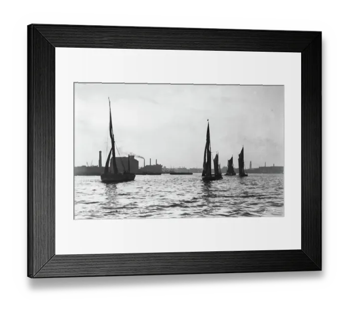 Framed Print : London with the Evening Tide Framed Print : London with the Evening Tide