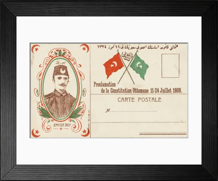 Framed Print : Patriotic Postcard in favour of the Constitution Framed Print : Patriotic Postcard in favour of the Constitution