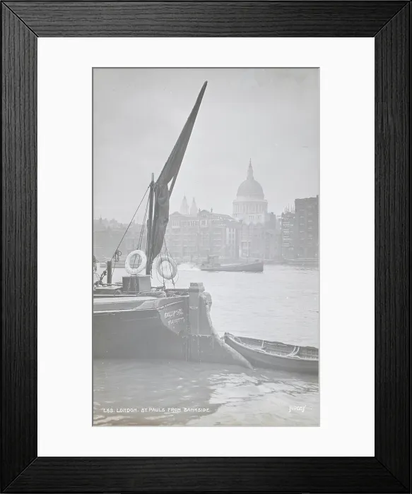 Framed Print : St. Paul's Cathedral from Bankside Framed Print : St. Paul's Cathedral from Bankside
