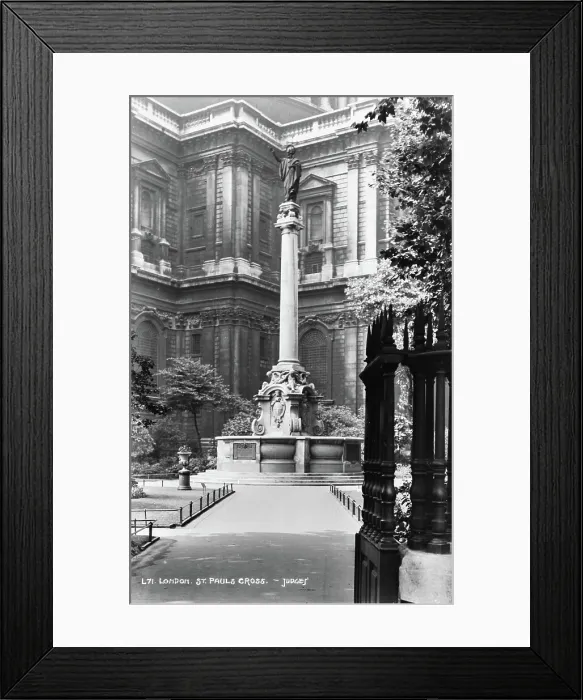 Framed Print : St. Paul's Cross in London Framed Print : St. Paul's Cross in London