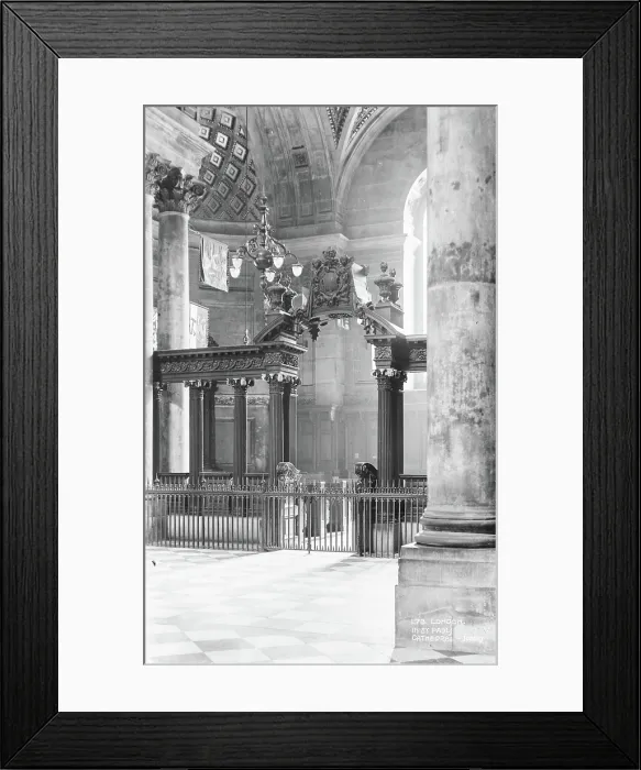 Framed Print : Interior of St. Paul's Cathedral Framed Print : Interior of St. Paul's Cathedral