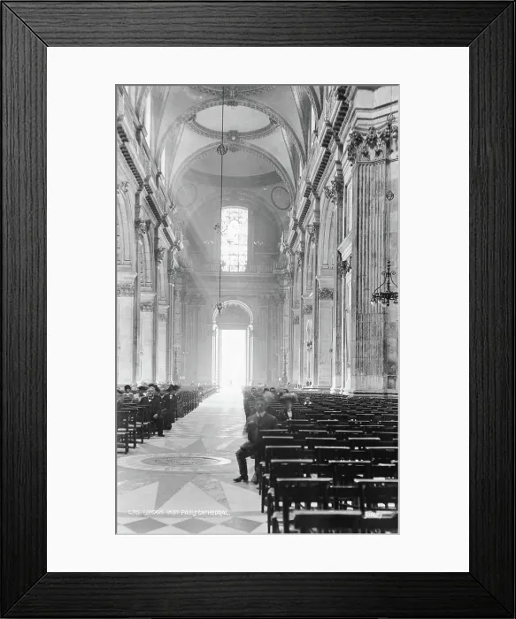 Framed Print : Inside St. Paul's Cathedral Framed Print : Inside St. Paul's Cathedral