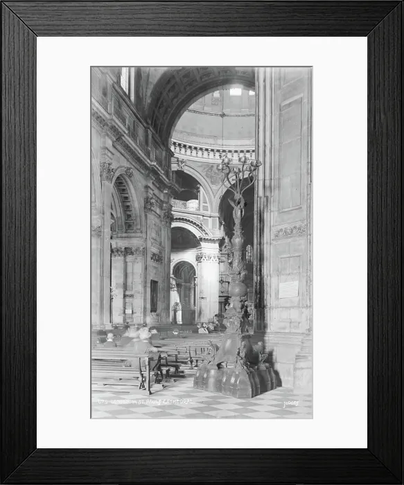 Framed Print : Interior of St. Paul's Cathedral Framed Print : Interior of St. Paul's Cathedral
