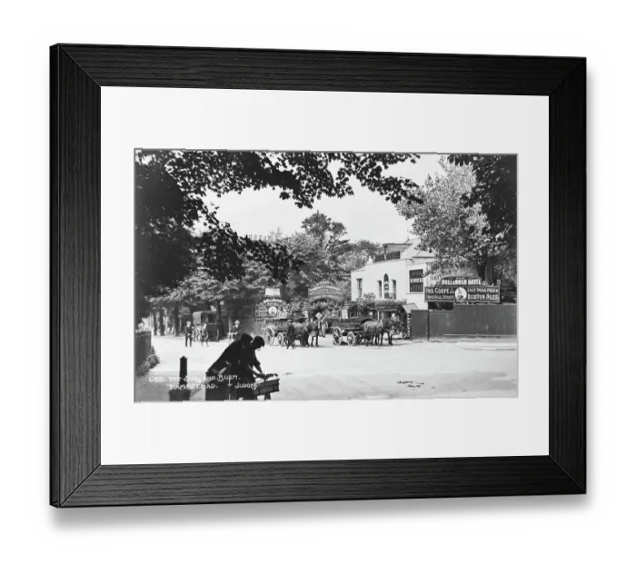 Framed Print : The Bull and Bush, Hampstead Framed Print : The Bull and Bush, Hampstead
