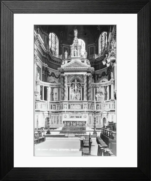 Framed Print : Interior of St. Paul's Cathedral Framed Print : Interior of St. Paul's Cathedral