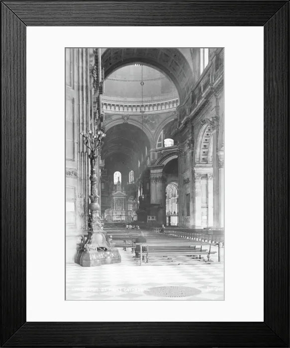 Framed Print : Interior of St. Paul's Cathedral Framed Print : Interior of St. Paul's Cathedral