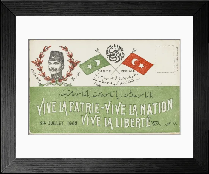 Framed Print : Patriotic Postcard in favour of the Constitution Framed Print : Patriotic Postcard in favour of the Constitution