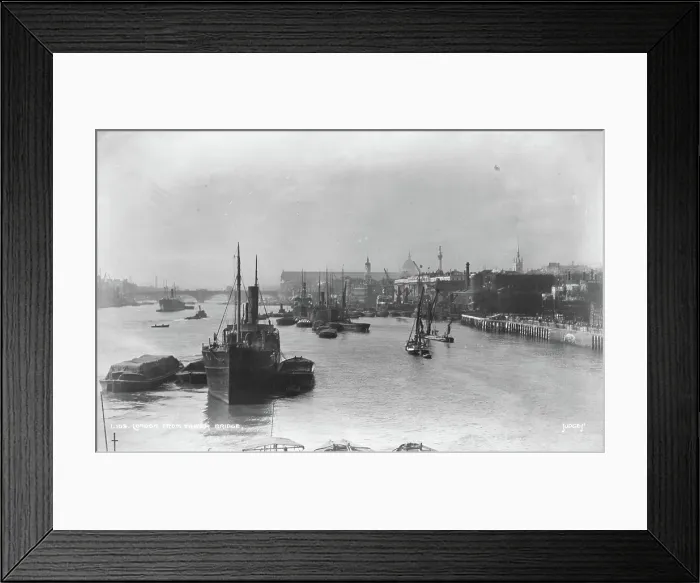Framed Print : London from Tower Bridge