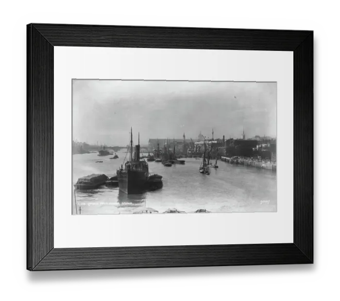 Framed Print : London from Tower Bridge Framed Print : London from Tower Bridge