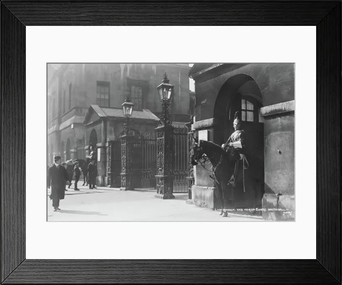 Framed Print : The Horse Guards at Whitehall Framed Print : The Horse Guards at Whitehall