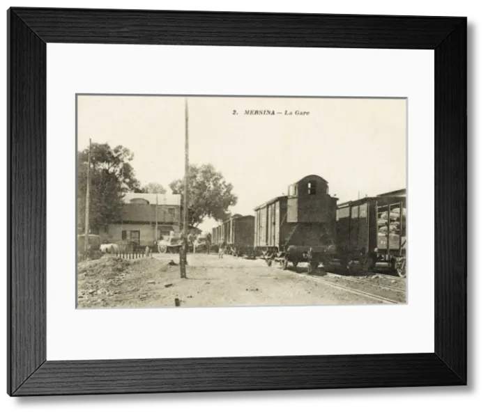 Framed Print : Railway Station, Mersin Framed Print : Railway Station, Mersin