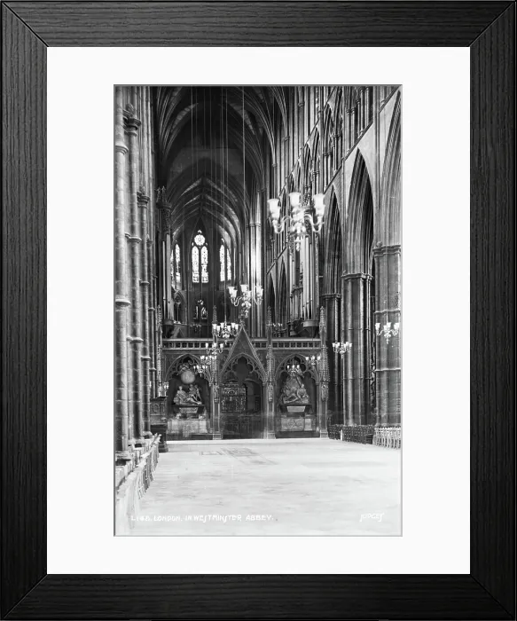 Framed Print : Interior of Westminster Abbey Framed Print : Interior of Westminster Abbey