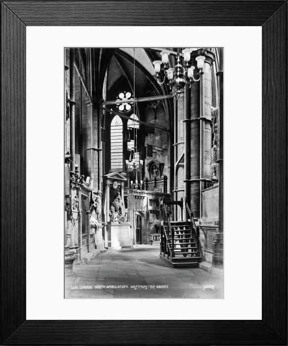 Framed Print : North Ambulatory of Westminster Abbey Framed Print : North Ambulatory of Westminster Abbey