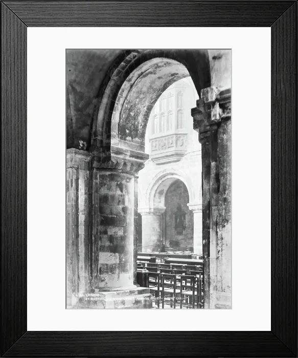 Framed Print : Interior of St. Bartholomew the Great Framed Print : Interior of St. Bartholomew the Great