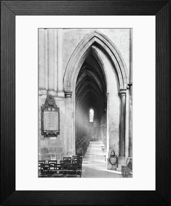 Framed Print : Inside Southwark Cathedral Framed Print : Inside Southwark Cathedral