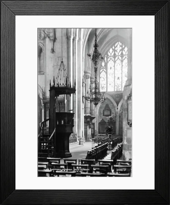 Framed Print : Southwark Cathedral - South Transept Framed Print : Southwark Cathedral - South Transept