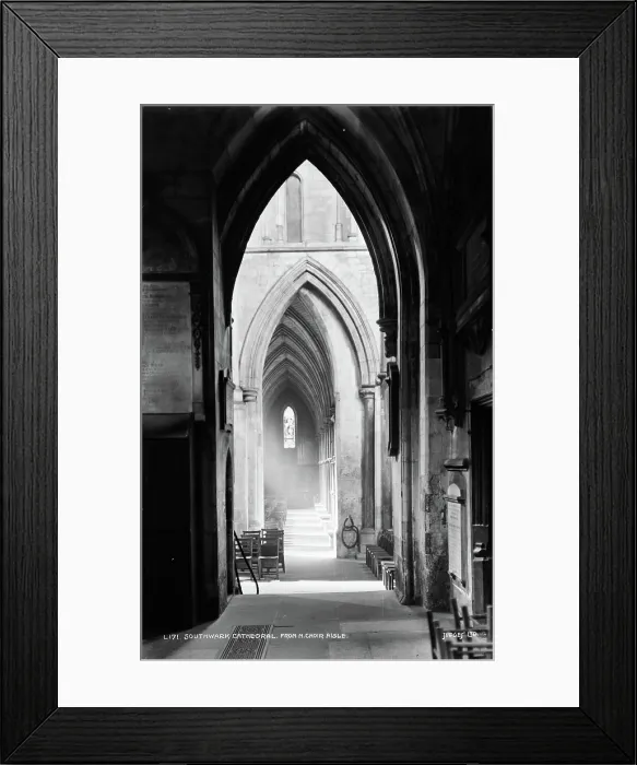 Framed Print : Southwark Cathedral from North Choir Aisle Framed Print : Southwark Cathedral from North Choir Aisle
