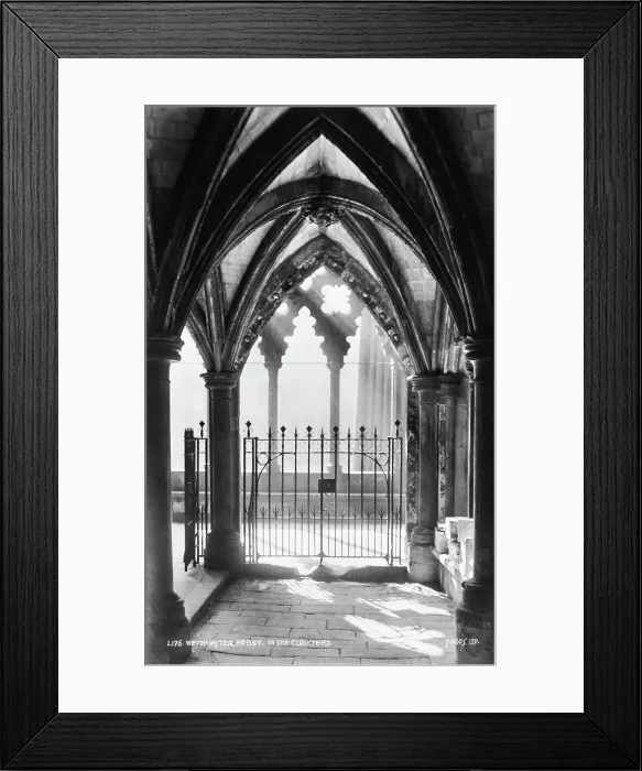 Framed Print : Westminster Abbey in the Cloisters