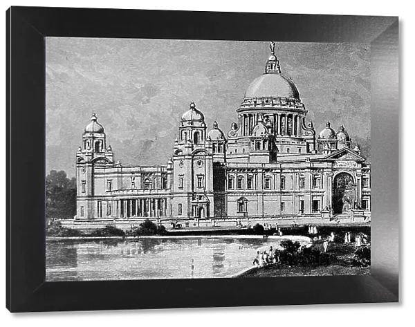 Design for the All India Queen Victoria Memorial Hall, Calcu