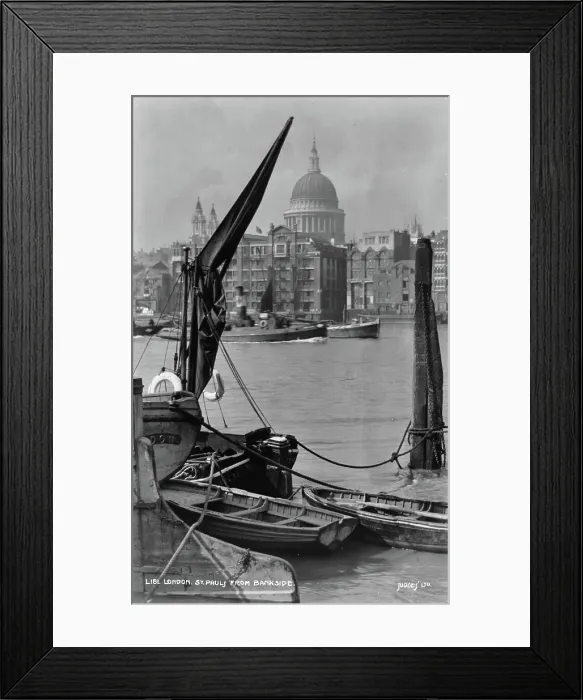 Framed Print : St. Paul's Cathedral from Bankside Framed Print : St. Paul's Cathedral from Bankside