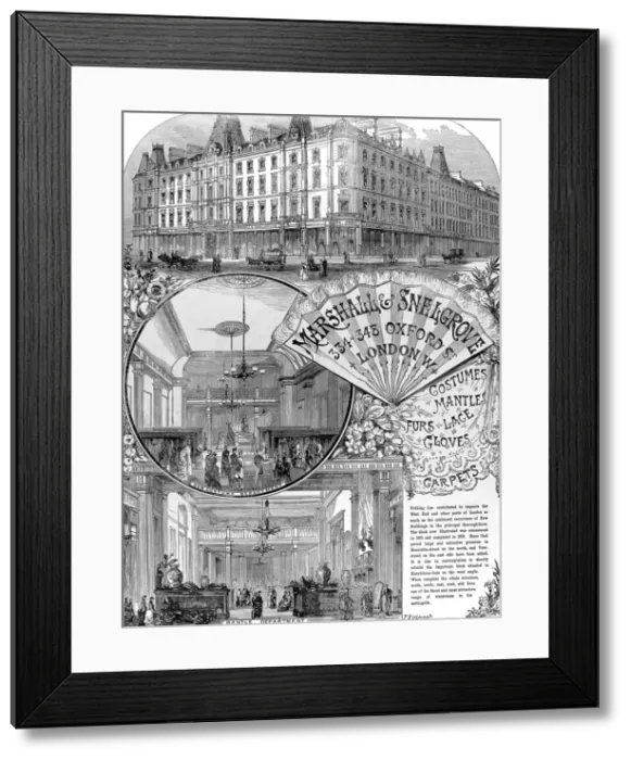 Framed Print : Marshall & Snelgrove Department Store, 1884 Framed Print : Marshall & Snelgrove Department Store, 1884