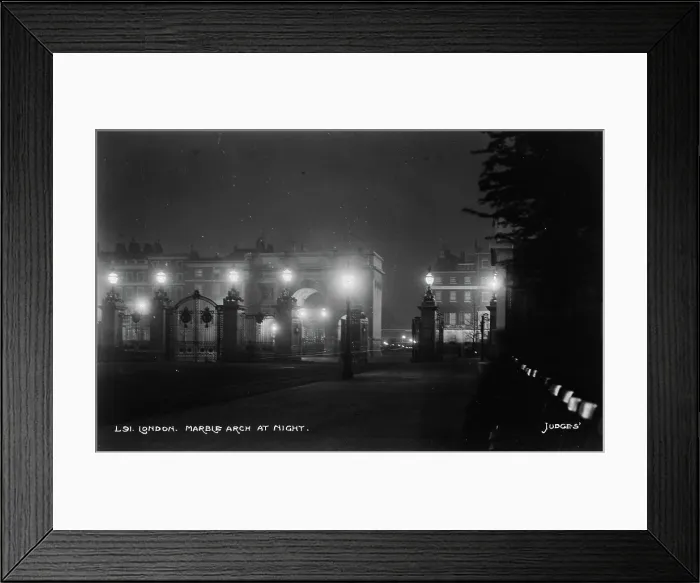 Framed Print : Marble Arch at Night Framed Print : Marble Arch at Night