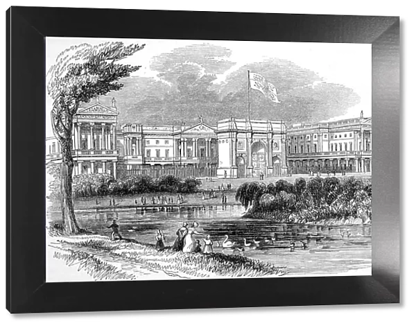 Buckingham Palace, London, 1842