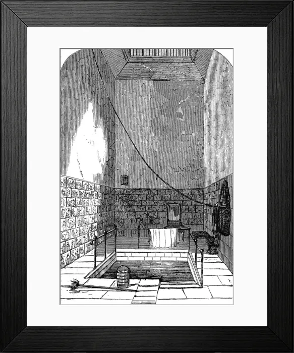 Framed Print : Queen Annes Bath, London, 1859