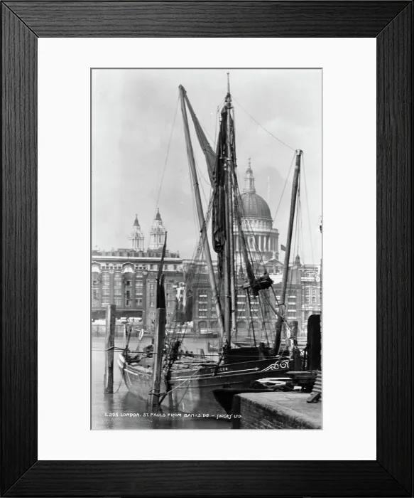 Framed Print : St. Paul's Cathedral from Bankside Framed Print : St. Paul's Cathedral from Bankside