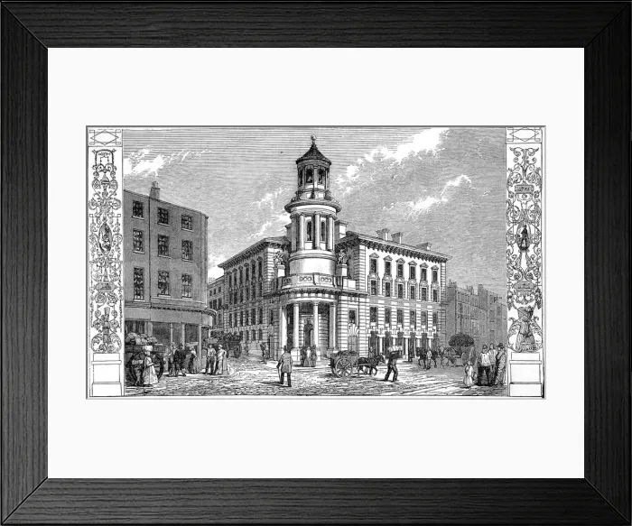 Framed Print : The Coal Exchange, London, 1849 Framed Print : The Coal Exchange, London, 1849