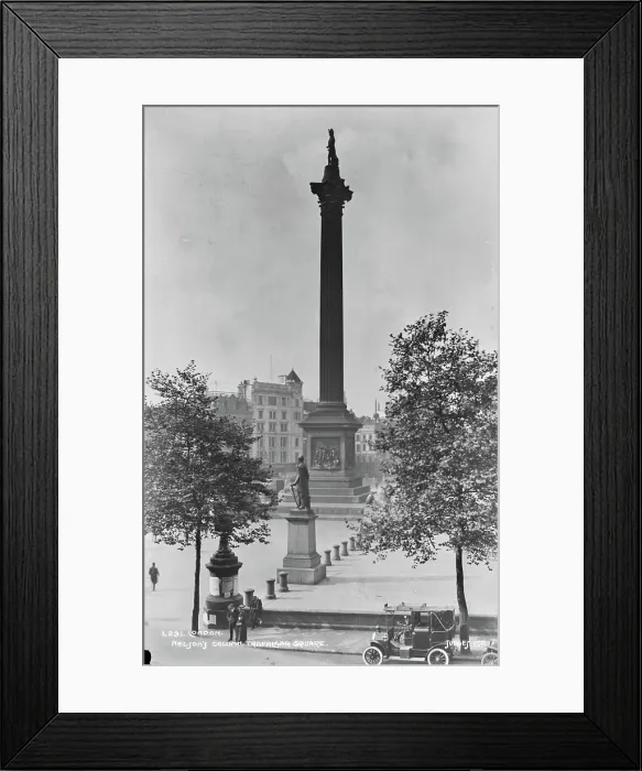 Framed Print : Nelson's Column in Trafalgar Square Framed Print : Nelson's Column in Trafalgar Square