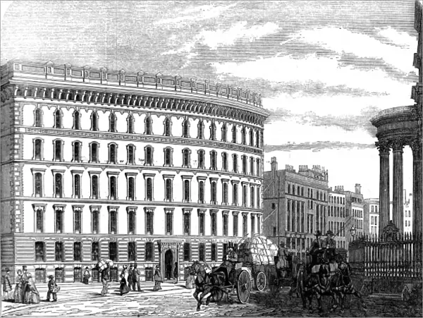 Messrs. Cook, Sons & Co.s Warehouse, London, 1854