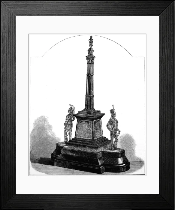 Framed Print : Bengal Horse Artillery Trophy, 1888 Framed Print : Bengal Horse Artillery Trophy, 1888