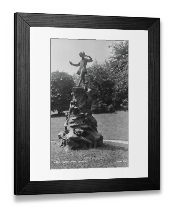 Framed Print : Peter Pan Statue in London Framed Print : Peter Pan Statue in London