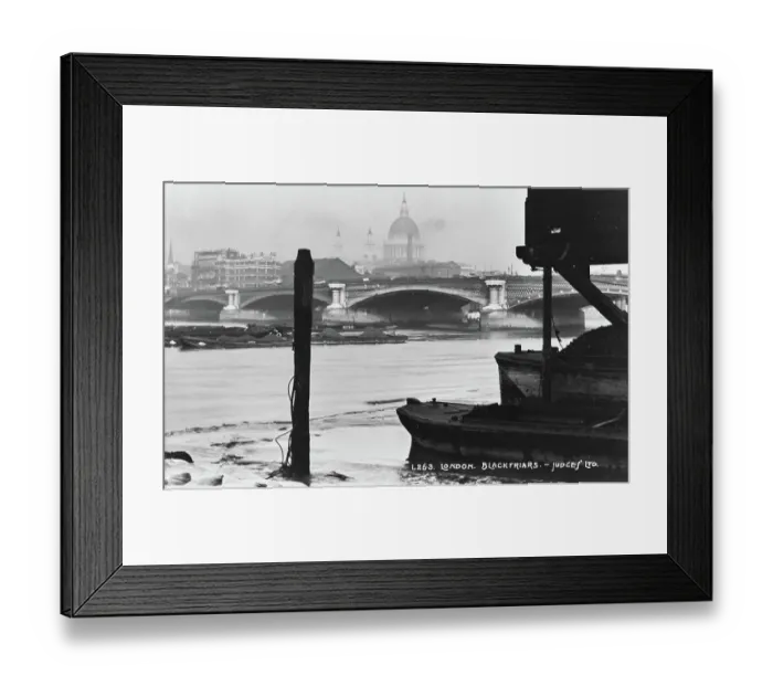 Framed Print : Blackfriars Bridge, London Framed Print : Blackfriars Bridge, London