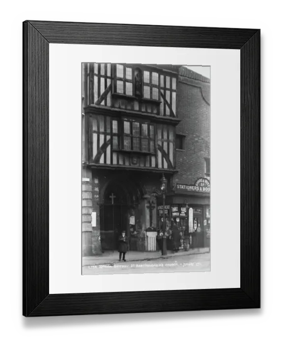 Framed Print : Gateway to St. Bartholomew's Church Framed Print : Gateway to St. Bartholomew's Church