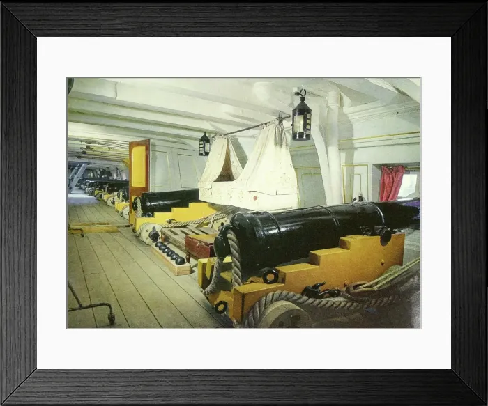 Framed Print : The sleeping cabin of Lord Nelson Framed Print : The sleeping cabin of Lord Nelson