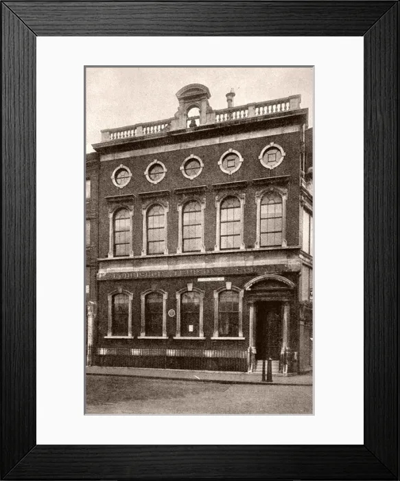 Framed Print : Archbishop Tenisons School, Leicester Square, 1899 Framed Print : Archbishop Tenisons School, Leicester Square, 1899