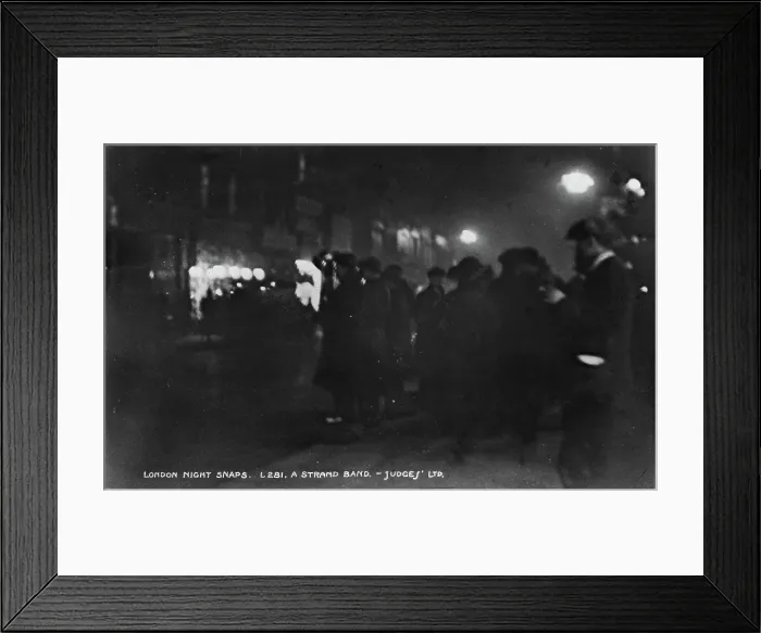 Framed Print : A Strand Band Framed Print : A Strand Band