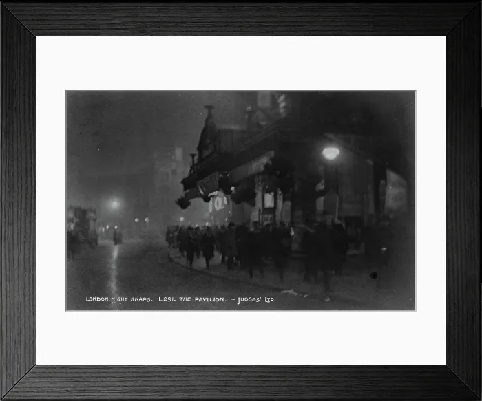Framed Print : The Pavilion at Night Framed Print : The Pavilion at Night