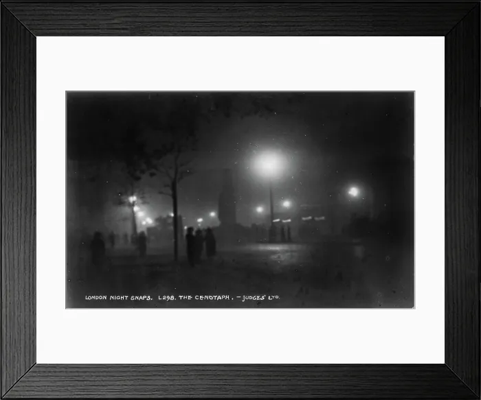 Framed Print : The Cenotaph at Night