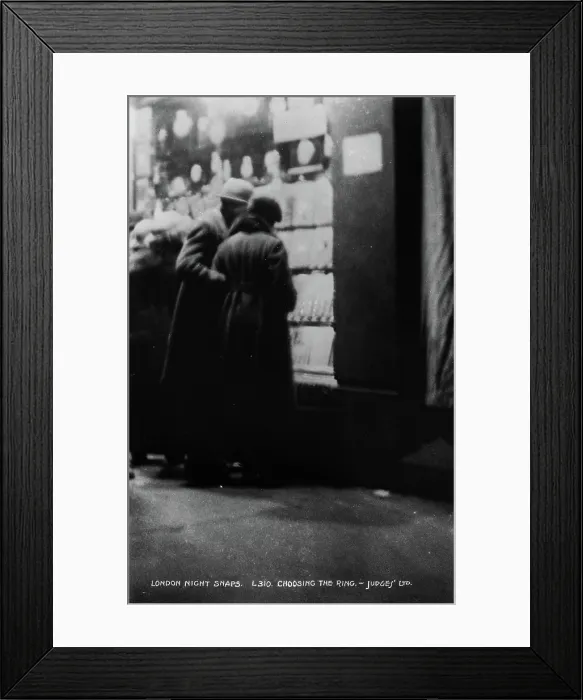 Framed Print : Choosing the Ring Framed Print : Choosing the Ring