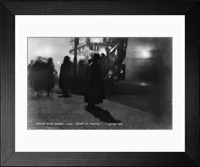 Framed Print : London Night Snaps Hurry Up, Please! Framed Print : London Night Snaps Hurry Up, Please!