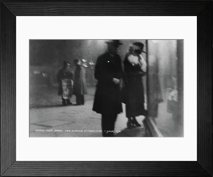 Framed Print : London Night Snaps Window Attractions Framed Print : London Night Snaps Window Attractions