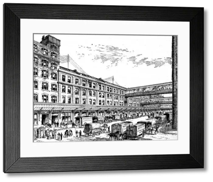 Framed Print : Maple & Company Show Rooms, London, 1893 Framed Print : Maple & Company Show Rooms, London, 1893