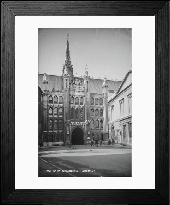 Framed Print : The Guildhall, London Framed Print : The Guildhall, London