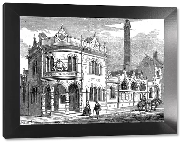 Public Baths and Washhouse, Newcastle-on-Tyne, 1859